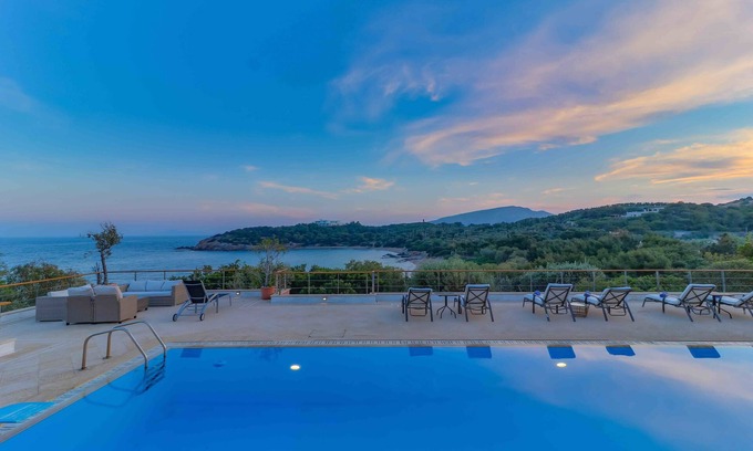 Legrena Villa | Beachfront Pool Villa Pasithea with Private Ocean View
