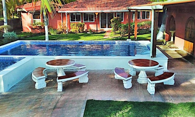 Sonsonate House | Beachfront Ranch with Private Pool and Family-Friendly Fun