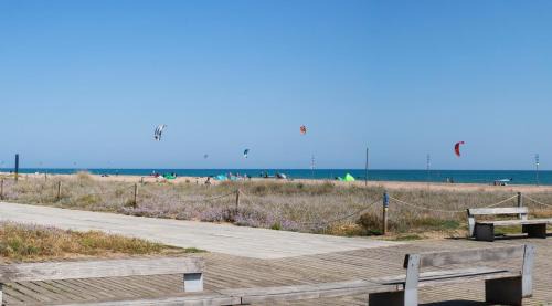 Castelldefels Apartment | Inviting Beachfront Apartment with Stunning Sea & Mountain Views