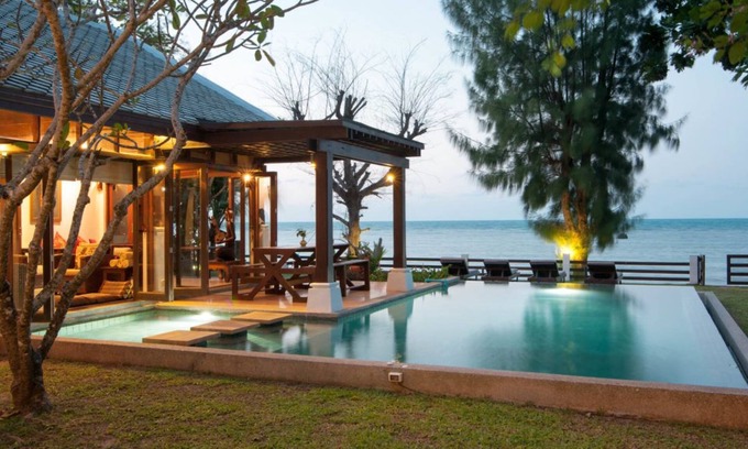 Bang Po Villa | Beachfront Villa with Private Pool and Garden Oasis for Families