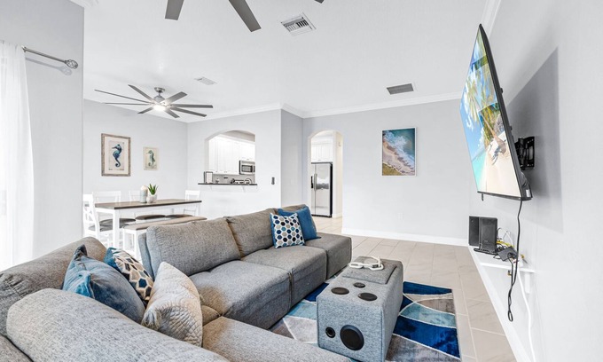 Port Canaveral House | Tranquil Getaway: Magnolia Townhome with Game Room & Ocean Views