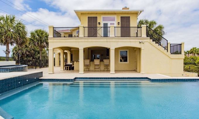 Perdido Key Coves One House | Beachside Home with Private Infinity Pool & Dock, Rated 9.2