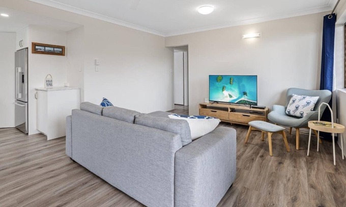 Woorim Apartment | Beachside Haven: Pet-Friendly Unit in Town Center