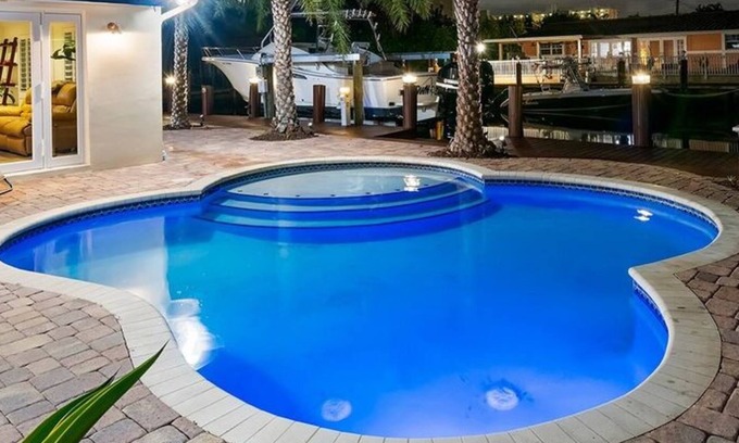 Pompano Isles House | Waterfront Retreat with Heated Pool & Free Kayaks