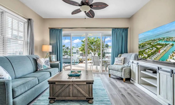 Marathon House | Beachy Townhome with Ocean View and Private Pool Awaits!