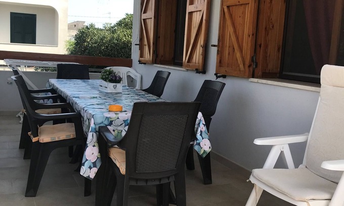 Torre dell'Orso House | Bear Tower: Oceanfront Retreat with Wi-Fi and Garden Access