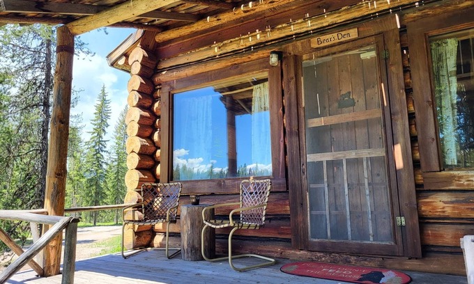 Condon Cabin | Discover Bears Den: Rustic Cabin Surrounded by Pines