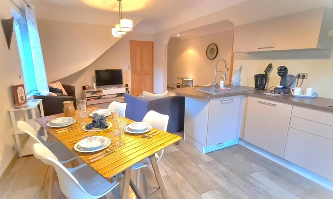 Digne-les-Bains Apartment | Charming Beau T3 "les Clés de Digne" with Pool and Spa