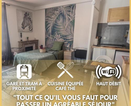 Quartier Chorier-Berriat Apartment | Guest Rated: Beaublache Résidence Studio Retreats