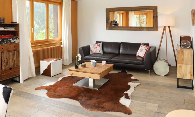 Verbier Apartment | Beausoleil 9: Lake View Retreat with Spa & Family Amenities