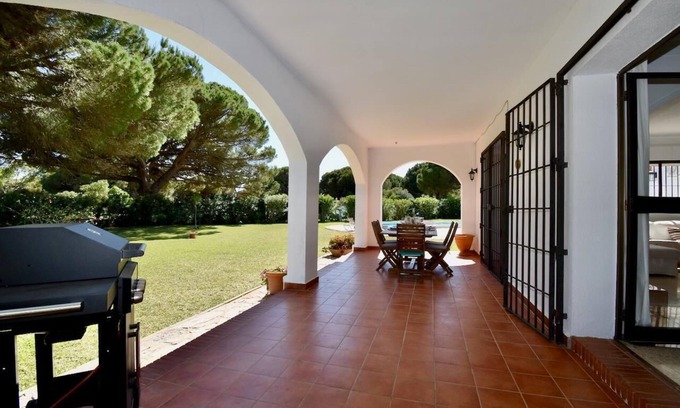 San Andres Golf Villa | Enchanting Luna Villa with Pool & Garden in San Andres Golf
