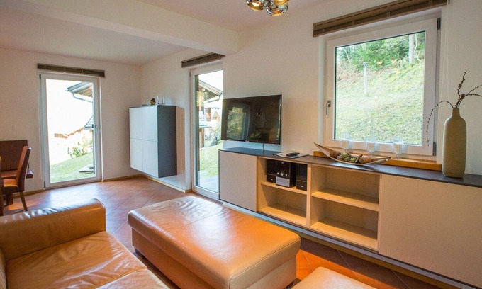 Annaberg-Lungoetz House | Beautiful apartment in villa for 6 guests with WIFI, pool, TV, terrace and pets allowed