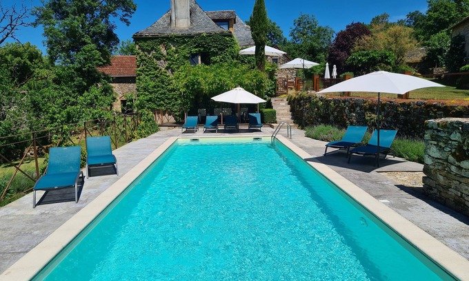 Vailhourles Other | Historic Stone Farmhouse with Pool in Aveyron, Rated 10/10