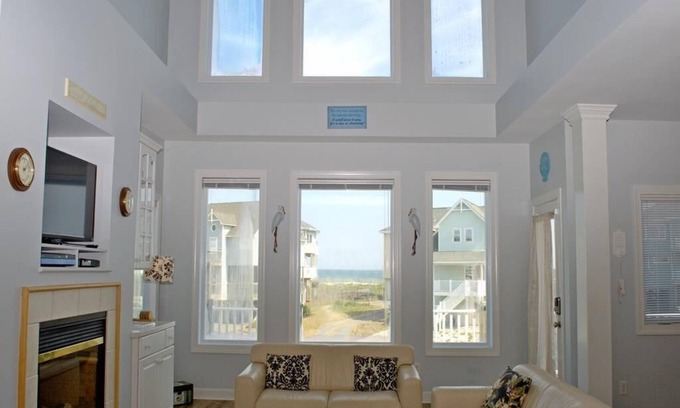 Village of Stump Sound House | Ocean View Retreat with Pool, Tennis & Family-Friendly Perks