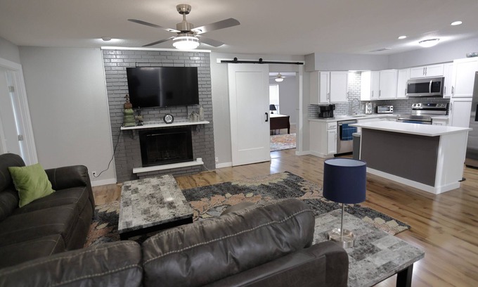 Allen House | Serene Lake View Home with 4 Beds & Kid-Friendly Amenities