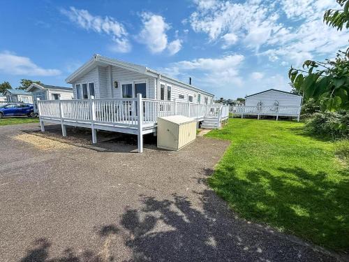 Hunstanton Cabin | Inviting 4 Berth Lodge with Decking at Manor Park, Hunstanton
