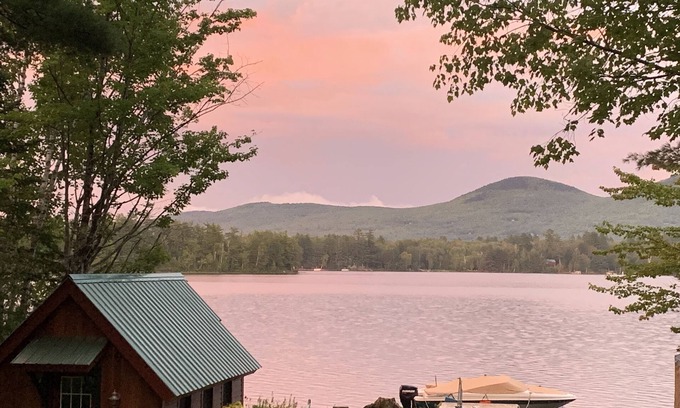 North New Portland House | Lake House Hideaway in Pristine Maine with Amazing Views