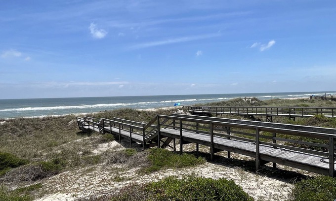 Fernandina Beach House | Ocean View 5 Bedroom Renovated Beach Front Escape