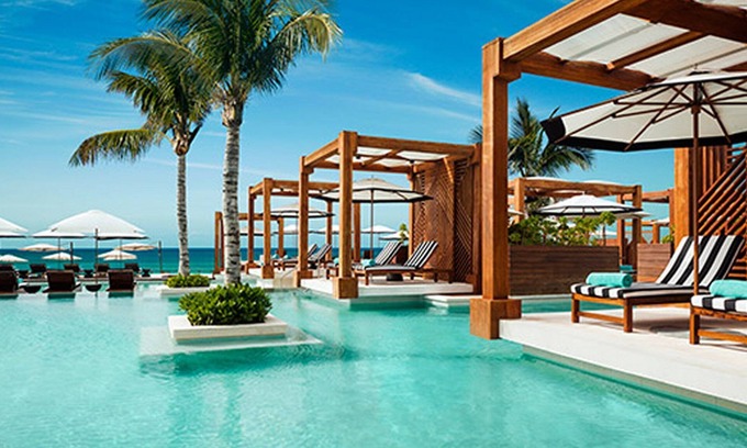 Maroma Apartment | Elegant Grand Mayan 2 Bedroom Suite with Ocean View