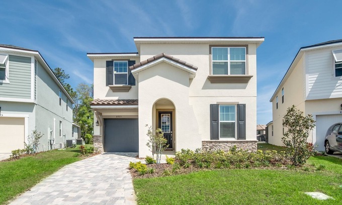 Four Corners Villa | Inviting 7-Bed Pool Home with Game Room & Private Spa
