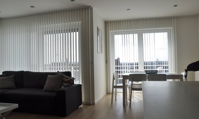 Nieuwpoort Apartment | Recent Apartment with Ocean View, Pool & Recreation Area