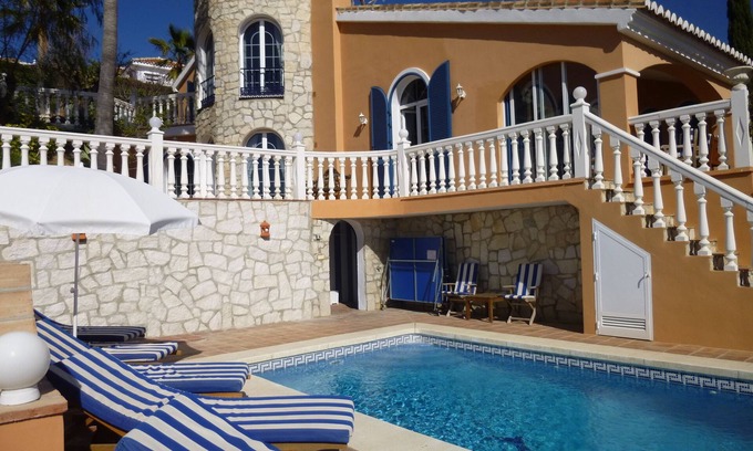Mijas House | Seaside Villa Retreat with Private Pool & Breathtaking Views
