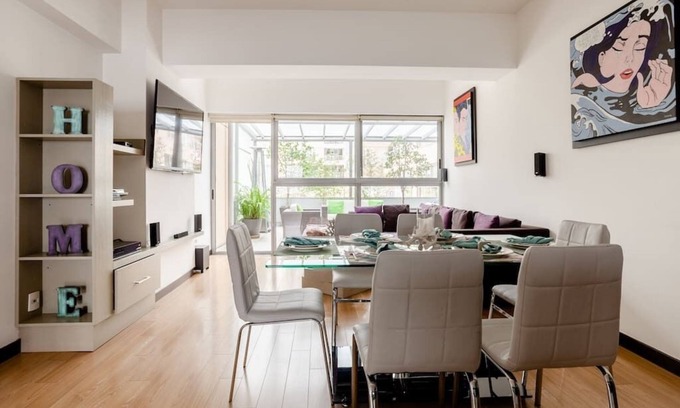 Miguel Hidalgo Apartment | Elegant Apartment in Polanco with Pool and Spa Amenities