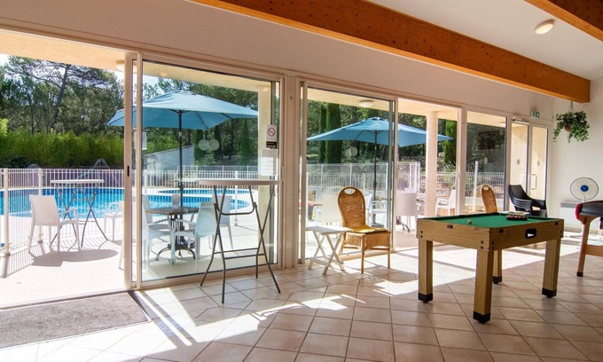 Nans-les-Pins Apartment | Inviting Apartment for 6 with Pool, Terrace & Parking