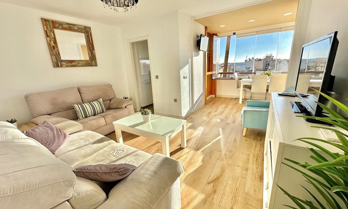 Carihuela Apartment | Idyllic Apartment in La Carihuela with Oceanfront Views