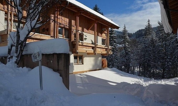 Hinterthal Apartment | Cozy Apartment Steps from Ski Lift with Pool & Spa