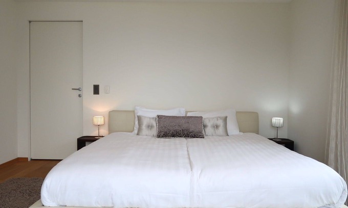 Montreux Apartment | Inviting Apartment for 8 with Pool, Balcony & Panoramic Views