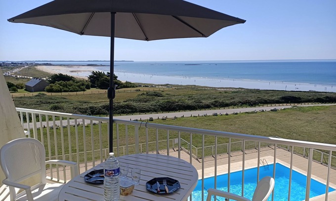 Guidel Apartment | Inviting Oceanfront Apartment with Pool and Spa Amenities