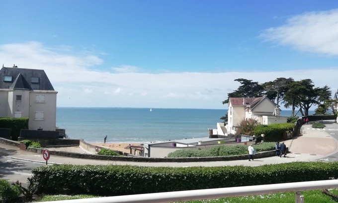 Pornic Apartment | Ocean View Apartment Steps from Beach - 10/10 Guest Rated