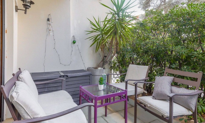 La Madeleine Apartment | Inviting Apartment for 4 with Pool, Terrace, and WIFI