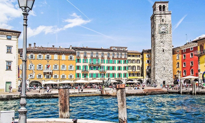 Dro Apartment | Beautiful apartment for 4 people with WIFI, TV, patio, panoramic view and parking