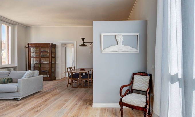 Flaminio Apartment | Beautiful apartment for 6 people with WIFI, A/C, TV and balcony