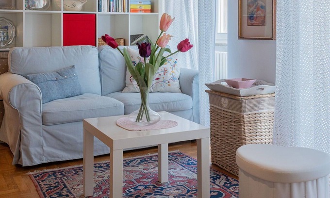 Pavia Apartment | Beautiful apartment for 2 guests with WIFI, A/C and TV