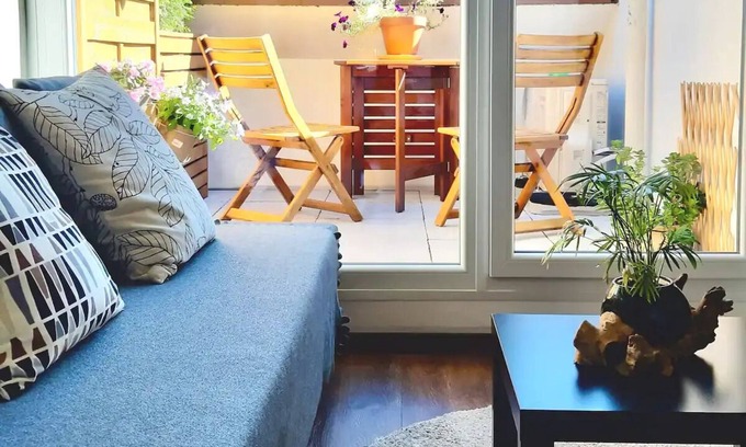 Ferney-Voltaire Apartment | Cozy Soundproof Studios with Kitchen & Family Amenities