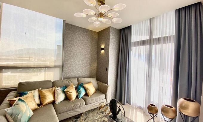 Monterrey Apartment | Cozy Arena Apartment with BBQ, Gym & Eco-Friendly Features