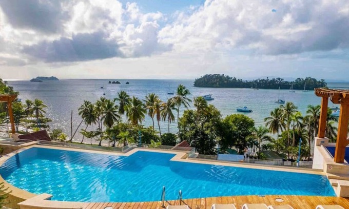 Samana Apartment | Exceptional Bay View Apt with King Bed & Rooftop Terrace