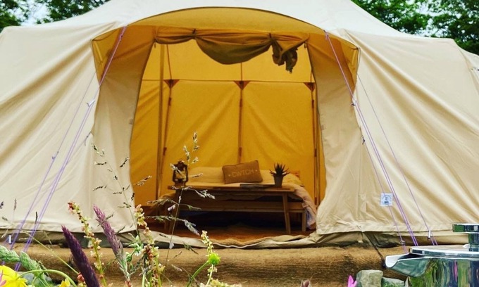 Monknash Cabin | Beautiful Bell Tent Stay
