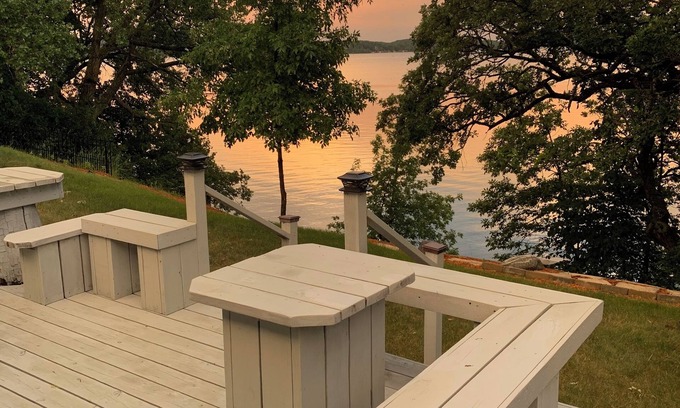Detroit Lakes House | Beautiful Big Pelican Lake 3 Bedroom Home with Gorgeous Views and Sugar Sand!