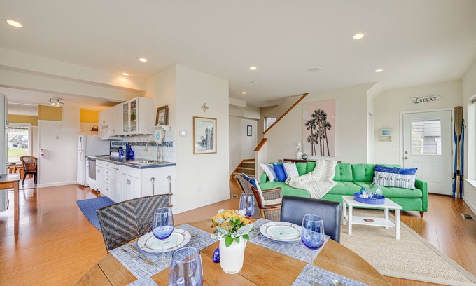 Birch Bay House | Idyllic Birch Bay Retreat: Ocean Views & Cozy Fire Pit