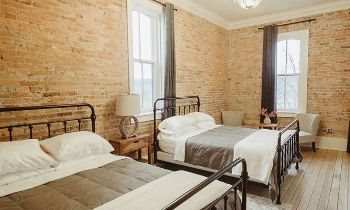 Newaygo Apartment | Historic 2 Bed Loft with Pool & Top Guest Rating