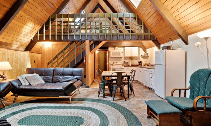 Baring Cabin | Idyllic Cabin Retreat with River Access & Private Hot Tub