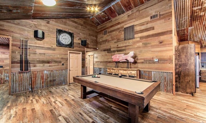 Chauvin Cabin | Premier Camp and Dock: Top-Rated Stay with Pool & Spa