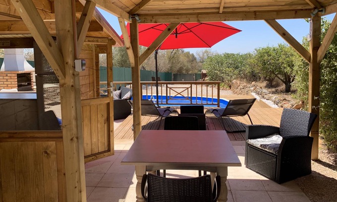 Nora Cottage | Beautiful charming cottage with a private secluded pool for couples .