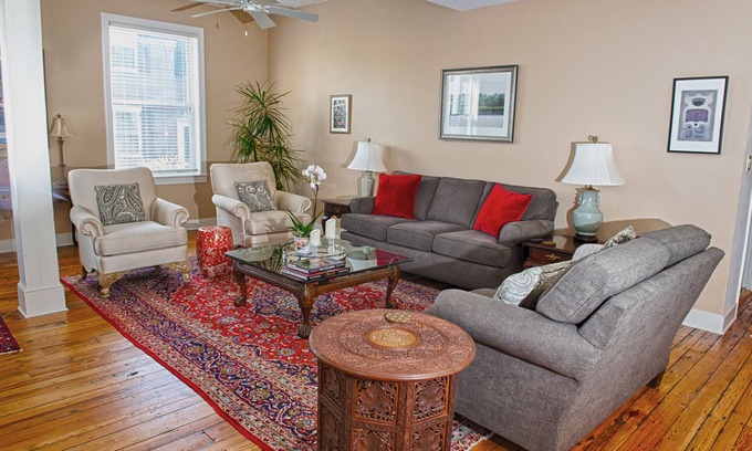 Historic District Condo | Top-Rated Condo with Ocean Views in Historic Lewes, DE