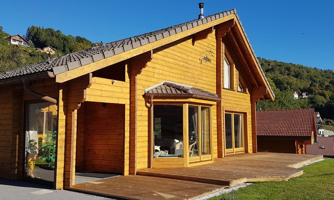 La Bresse Ski Chalet | Inviting Cottage with Pool and Spectacular Views