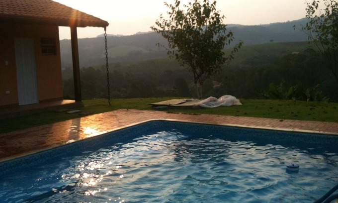 Extrema House | Idyllic Country House with Pool & Scenic Views Near São Paulo